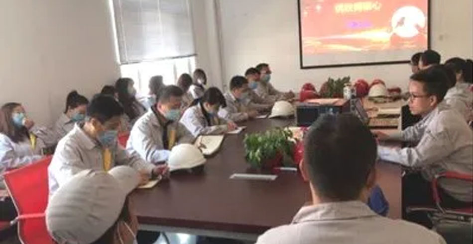 太阳成集团(天津)工厂积极展开降本增效活动！